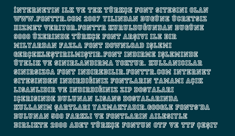 allstar font 1