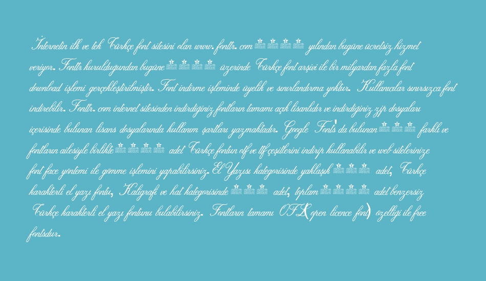 alouette-personal-use font 1