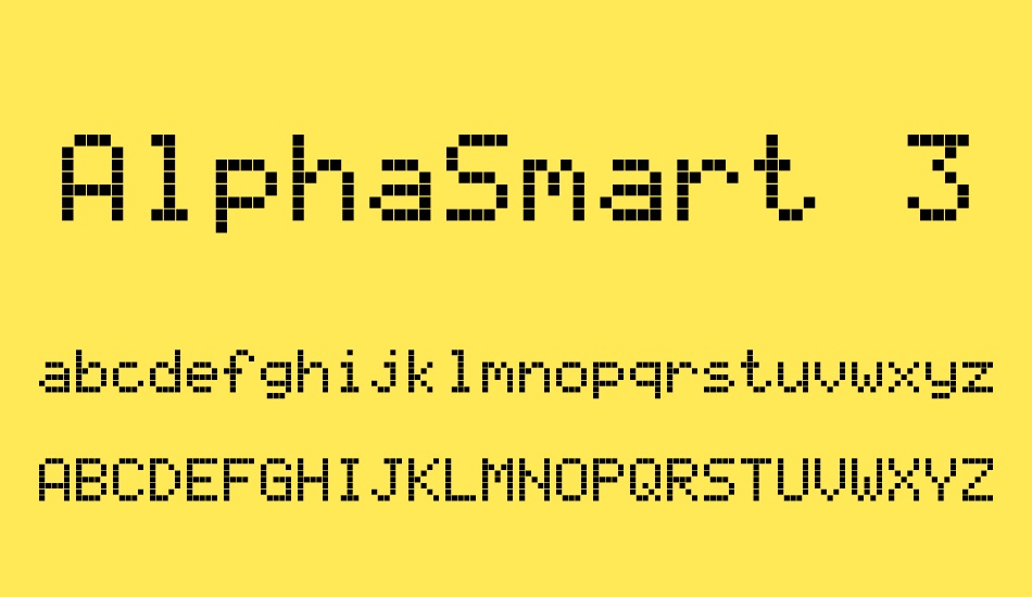 alphasmart-3000 font