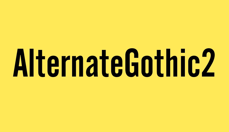 alternategothic2-bt font big