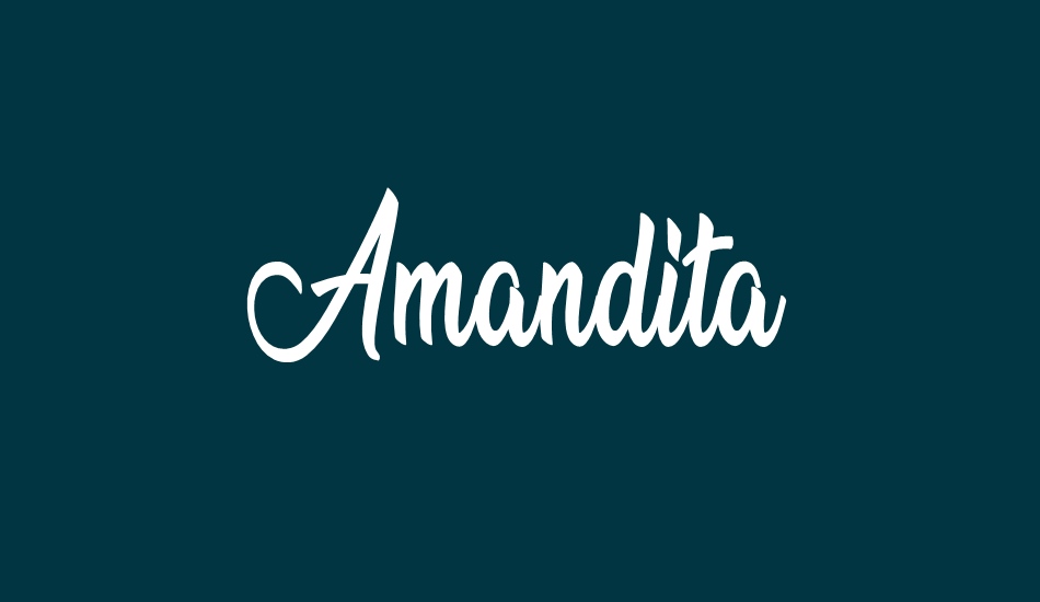 amandita font big