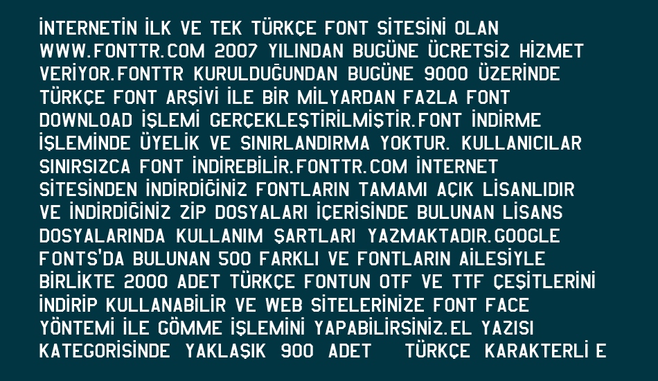 amarillousaf font 1