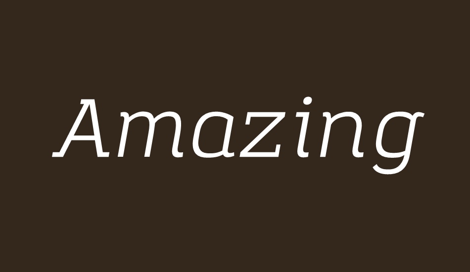 amazing-grotesk font big