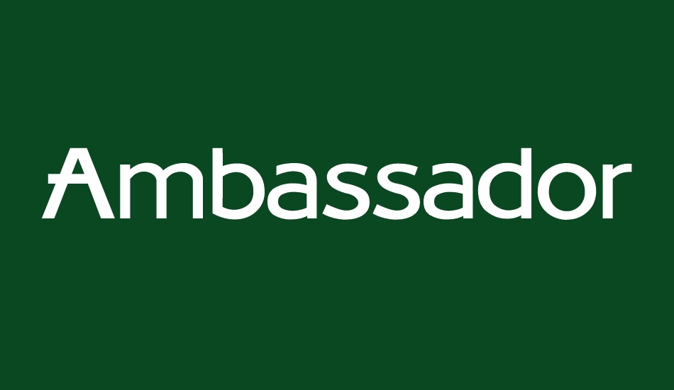 ambassadore font big