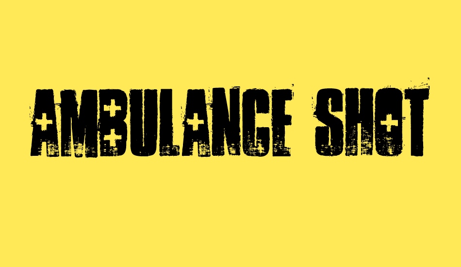 ambulance-shotgun font big