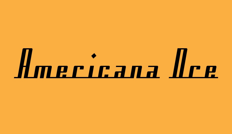 americana-dreams font big