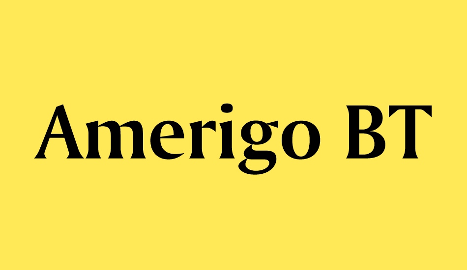 amerigo-bt font big