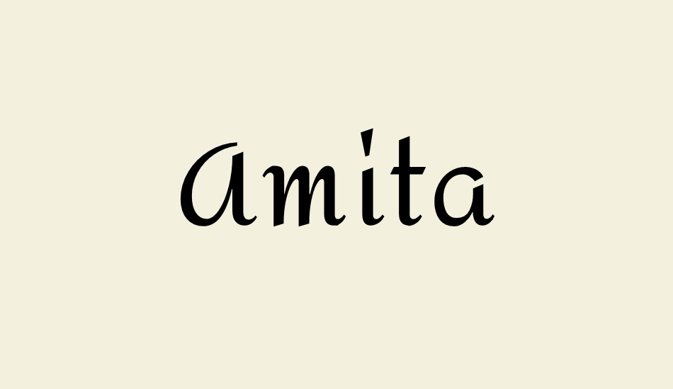 amita font big