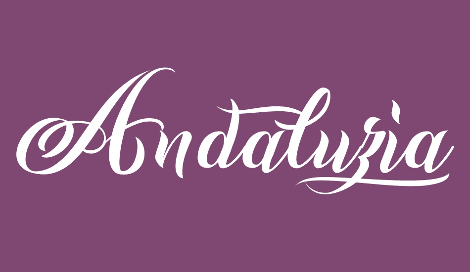 andaluzia-personal-use font big