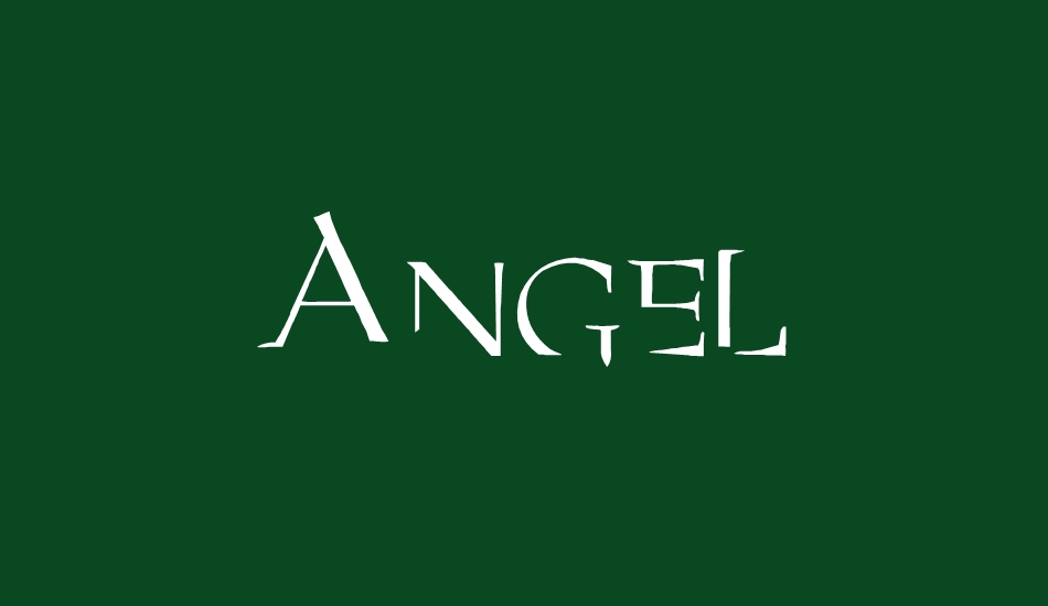 angel font big