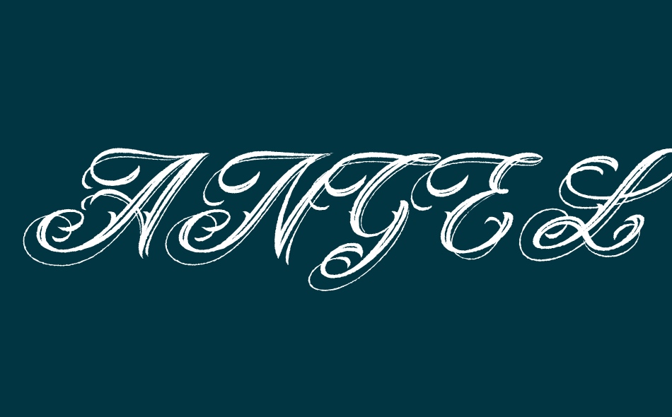 Angeles font big