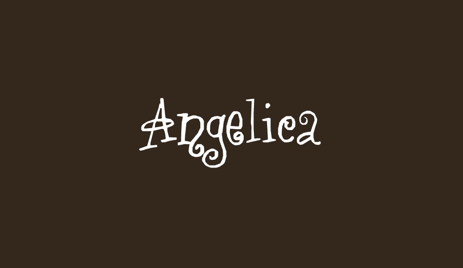 angelica font big