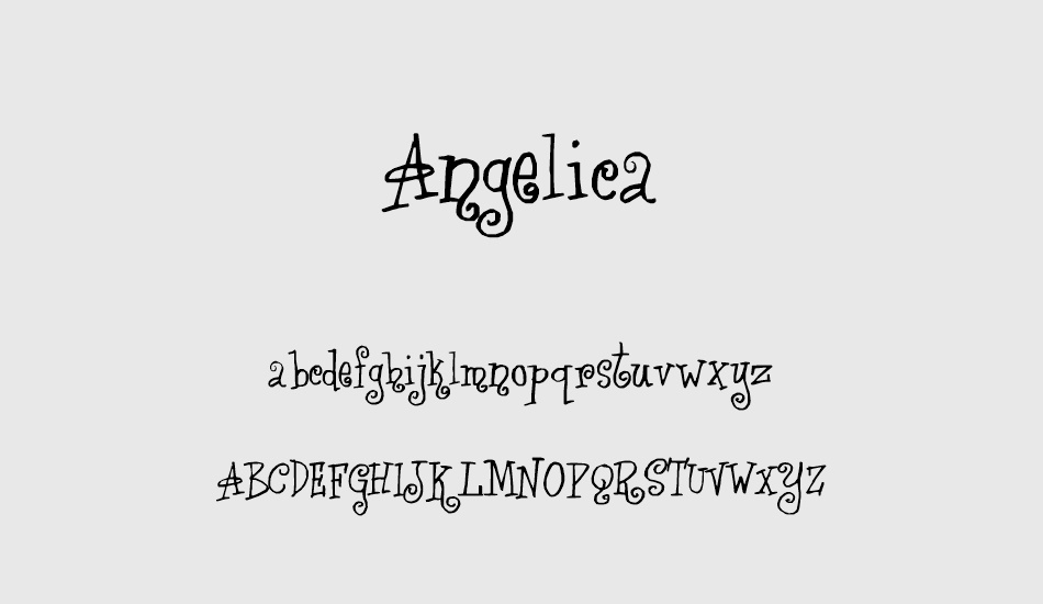 angelica font
