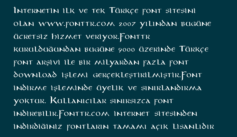 aniron font 1