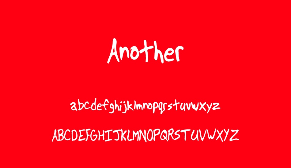 another font