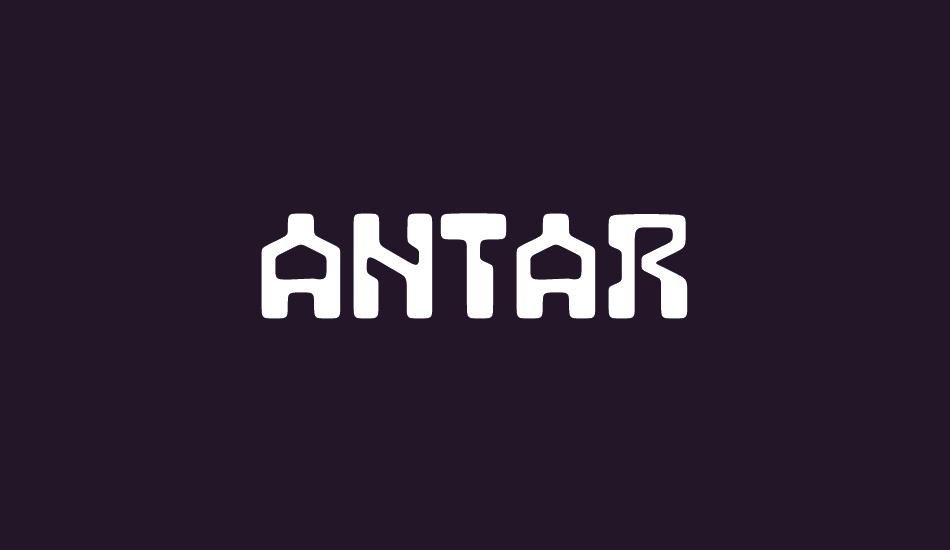 antar font big