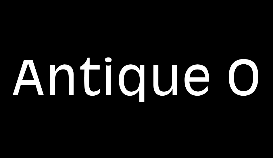 antique-olive font big