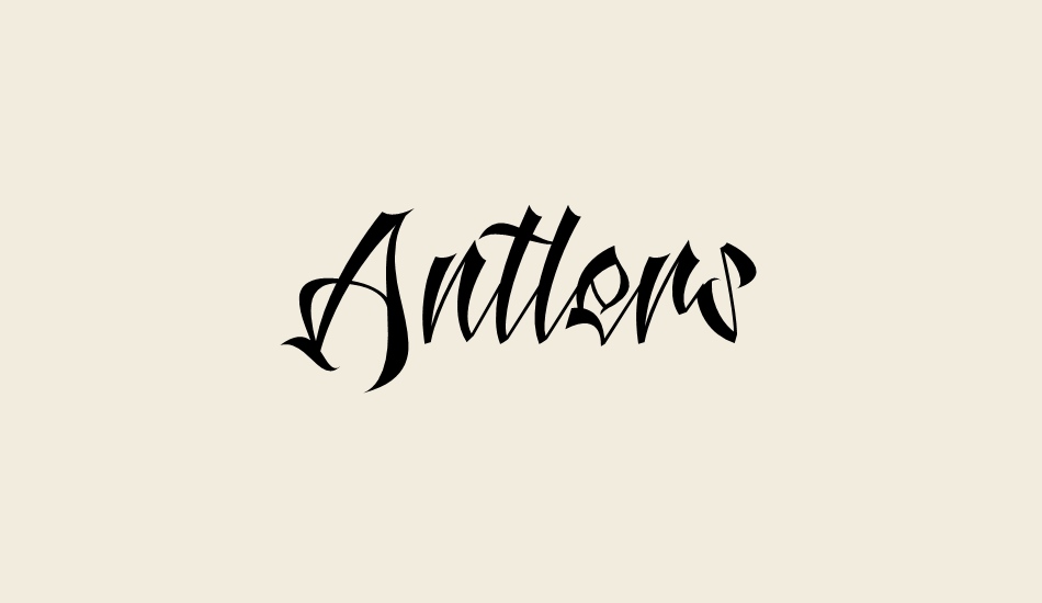 antlers-demo font big