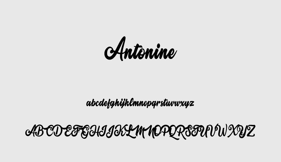 antonine-personal-use font
