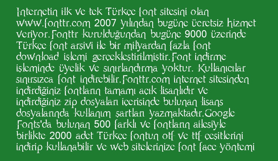 appendix font 1