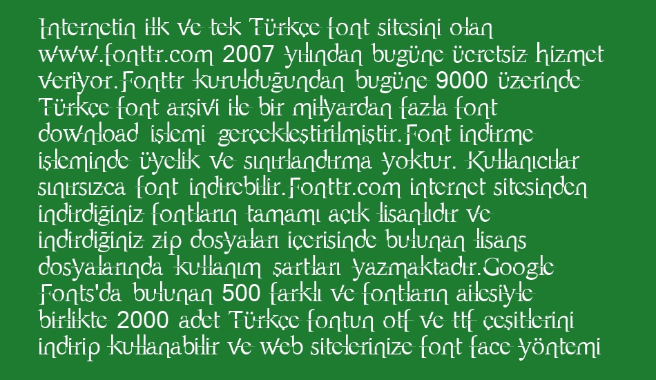 appendix font 1