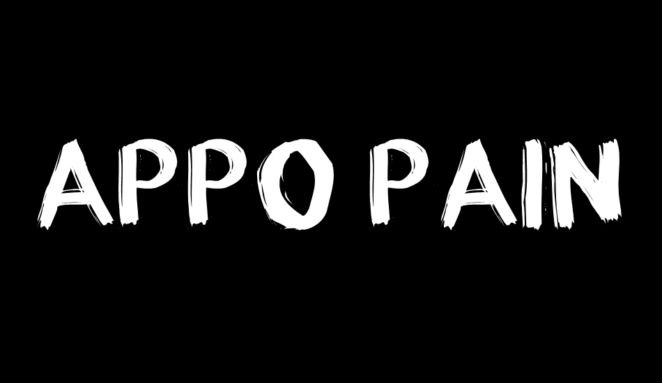 appo-paint font big