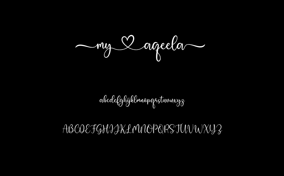 Aqeela font