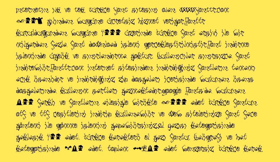 arachnids font 1