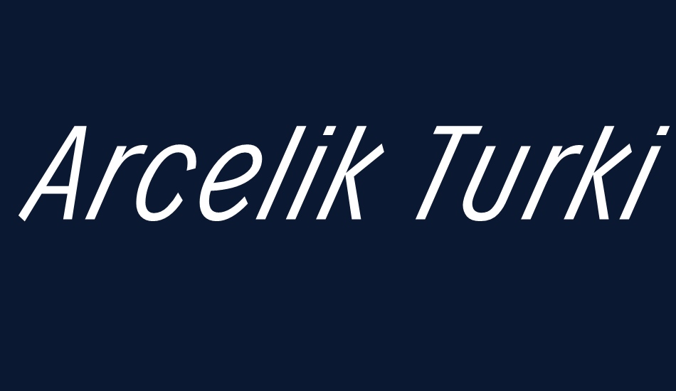 arcelik-turkish-bigcaps font big