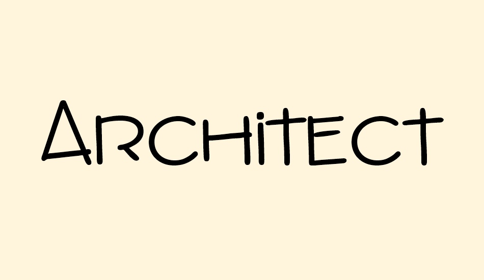 architects-draft-bold font big