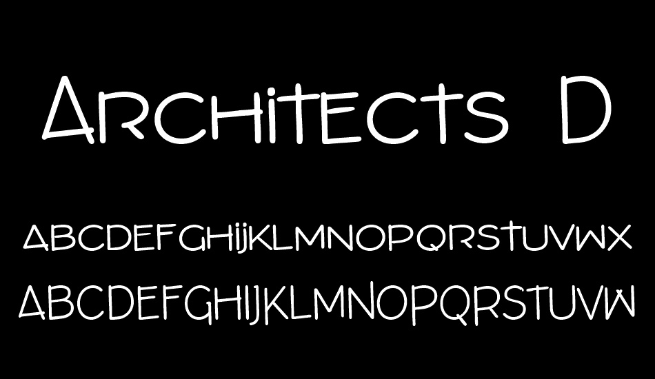 architects-draft-bold font