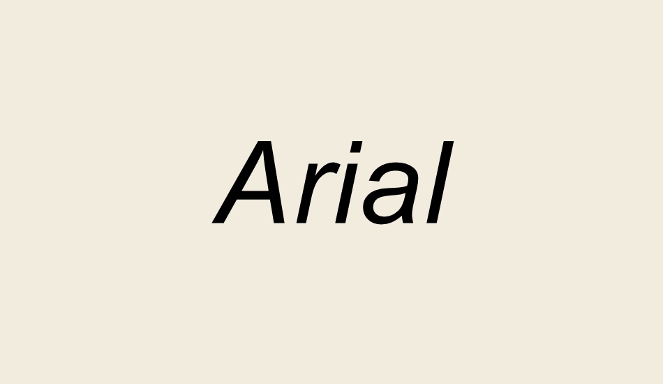 Arial Font Arial Font Download