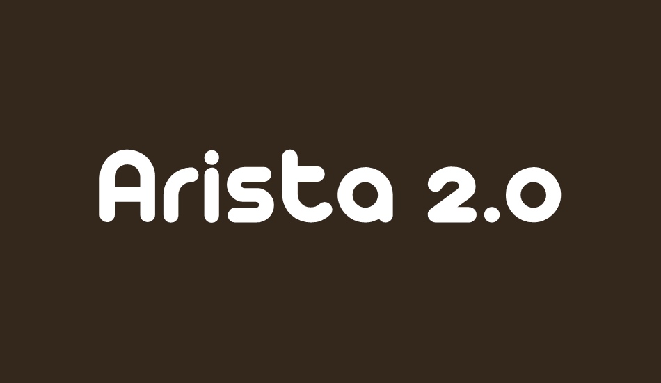 arista font download