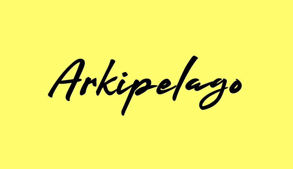 arkipelago font big