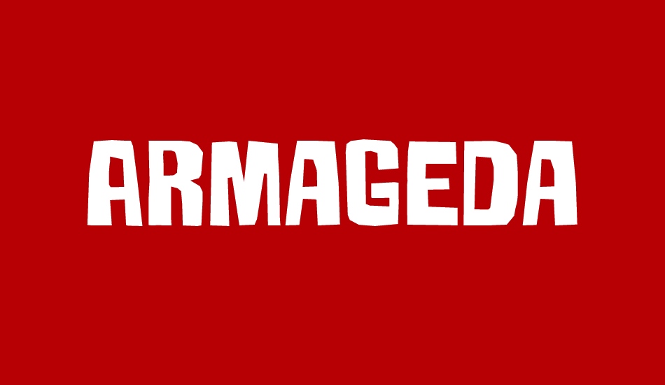 armageda-wide font big