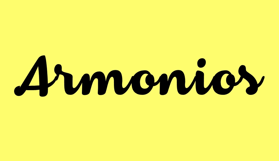 armonioso font big