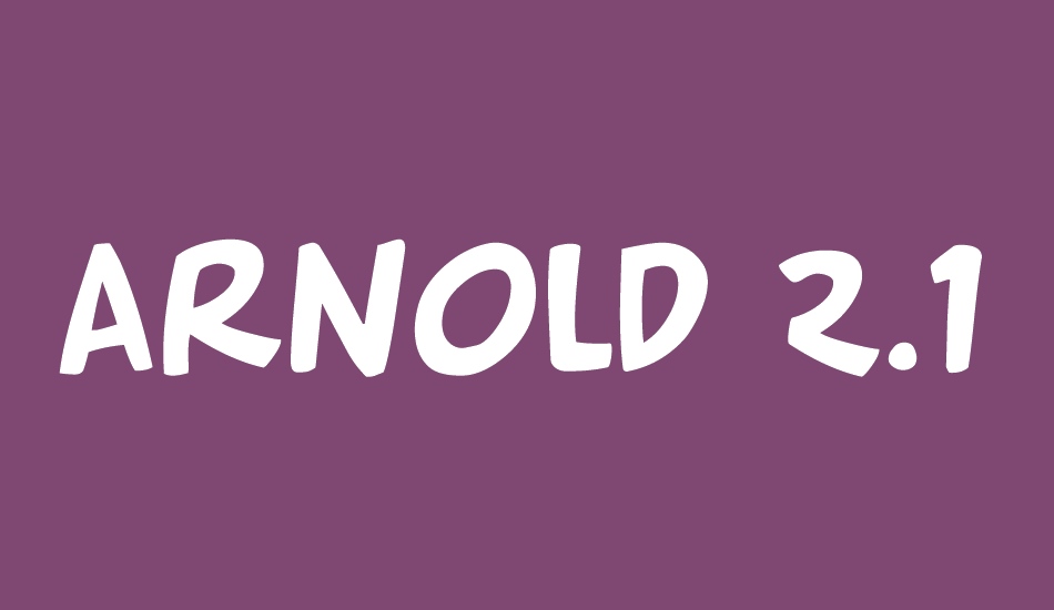 arnold-2-1 font big