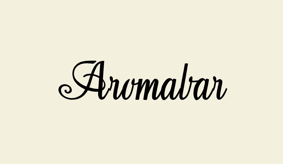 aromabar-personal-use font big
