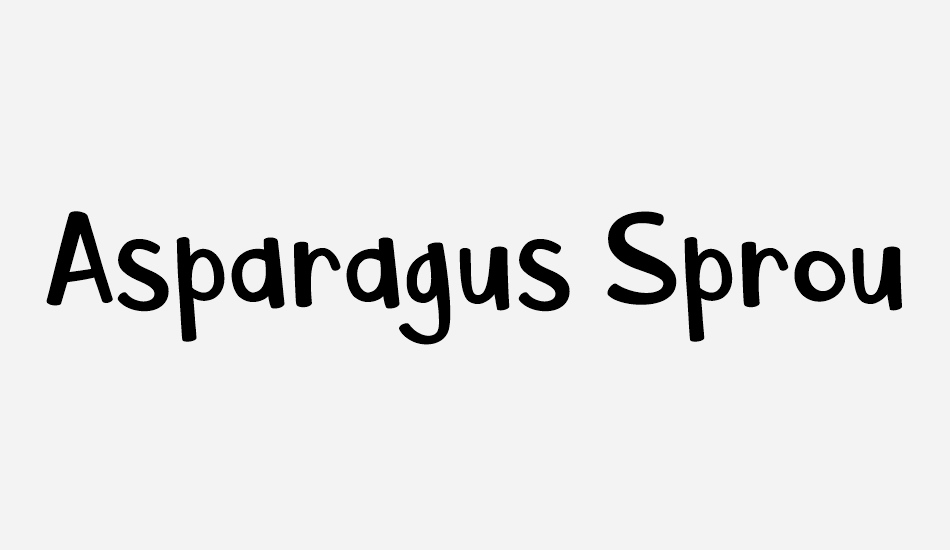 asparagus-sprouts font big