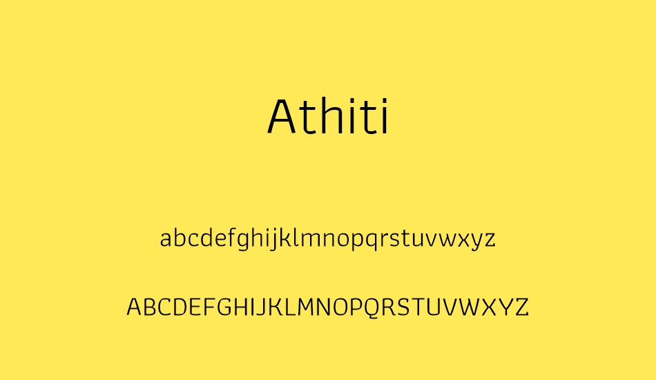 athiti font