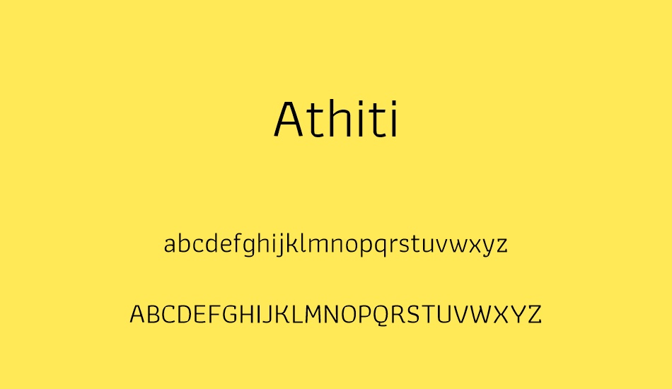 athiti font