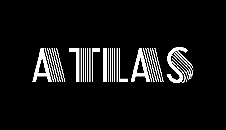 atlas-regular font big