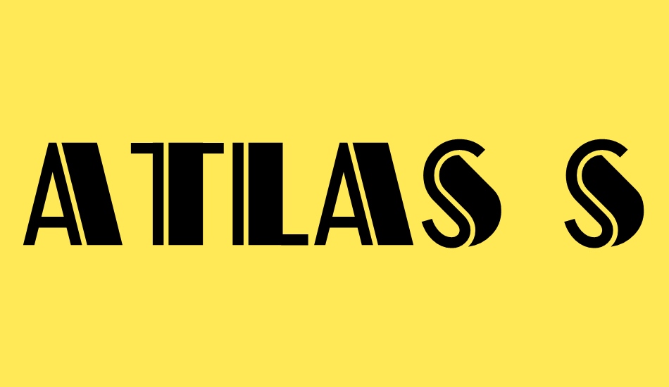 atlas-solid font big