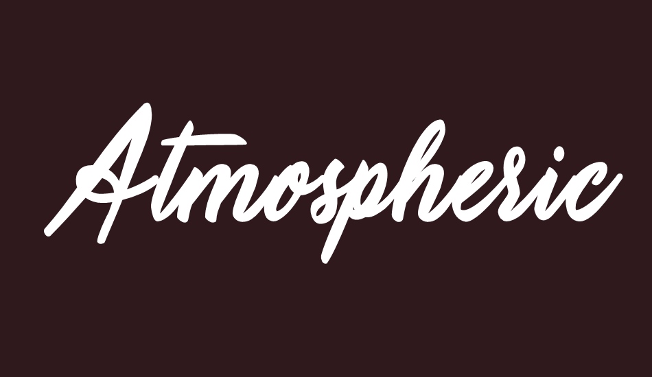 atmospherica-personal-use font big