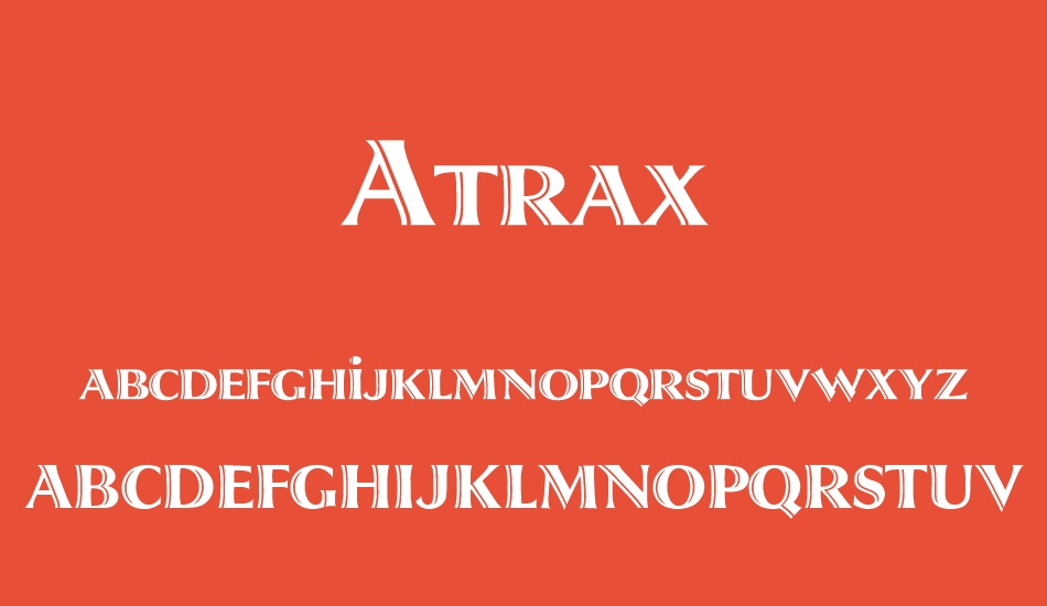 atrax font