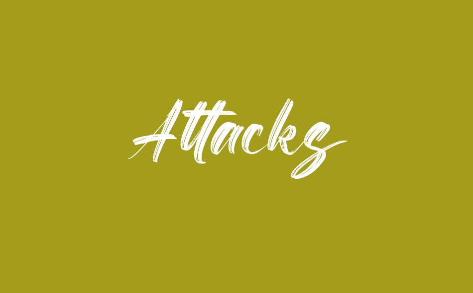 Attacks font big