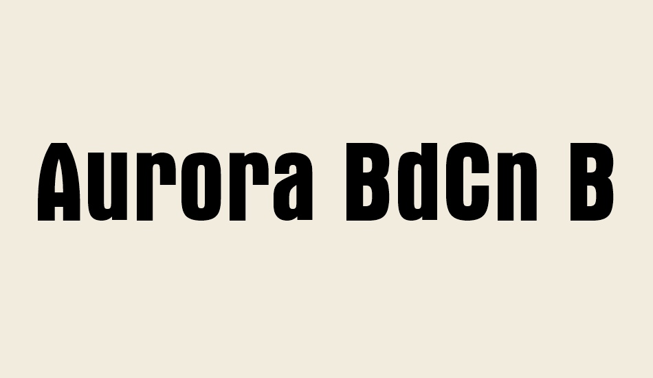 aurora-bdcn-bt font big