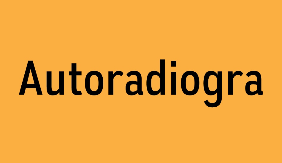 autoradiographic-rg font big