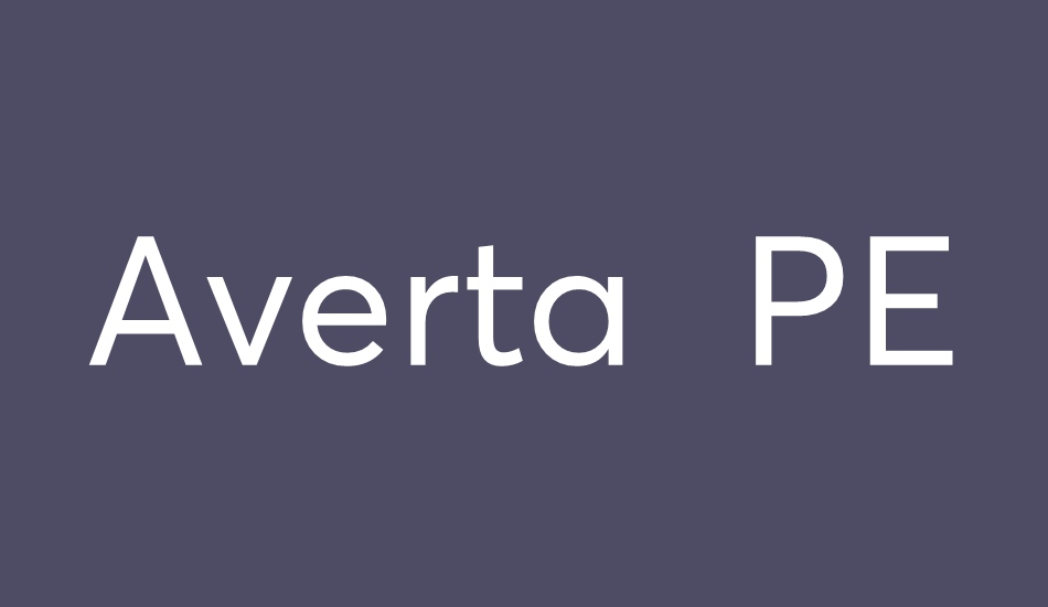 averta-demo-pe-cutted-demo font big