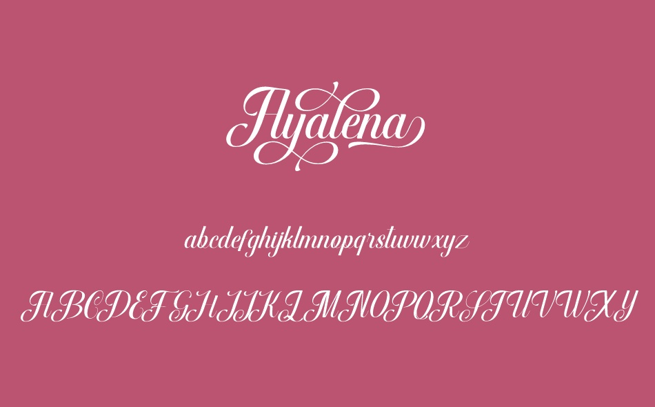 Ayalena font